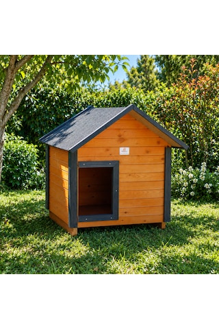 Orta Irk Ahşap Köpek Kulübesi