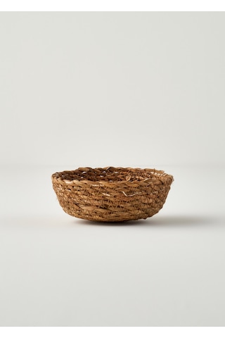 Bella Maison Carmen Hasır Sepet 4'lü Naturel 10/15x4 Cm Naturel