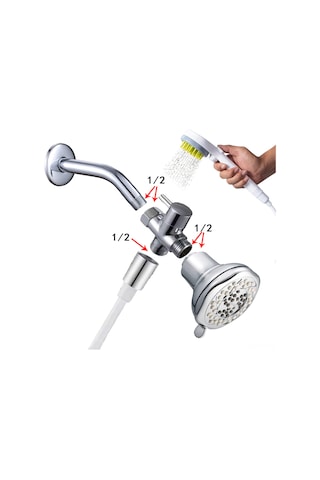 Kangvka Köpek Ve Kedi Yıkama Şovbası, Massajlı搓澡 Fonksiyonu, Gri Renk, Abs+silikon Malzeme, 2m Hortumlu Gri