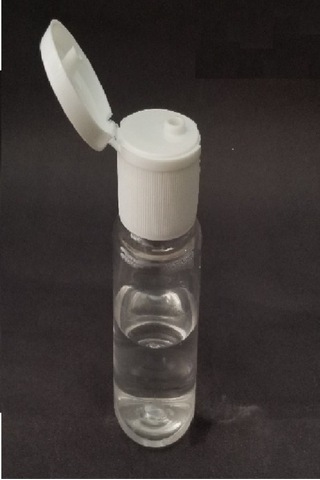 20ml Şeffaf Plastik Şişe+fliptop Kapak,dezenfektan Şişesi,açmalı Kapak,boş Şişe,50 Adet