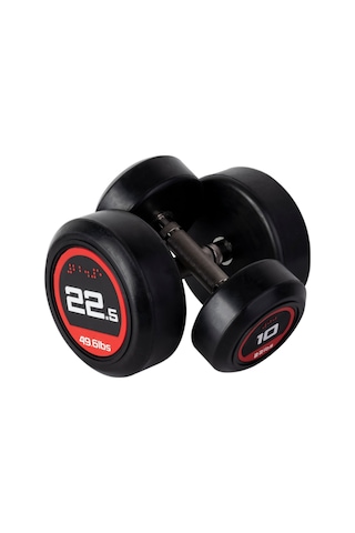 Ss Spor 22.5 KG Profesyonel Olimpik Kauçuk Dambıl Çift