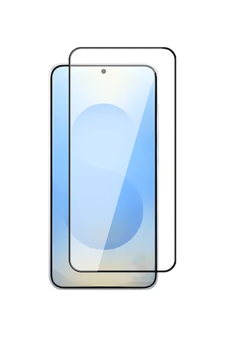 Galaxy Uyumlu  S25 Plus Hd Cam Ekran Koruyucu Go Des Gd-001 Parmak İzi Bırakmayan 9h Temperli Siyah