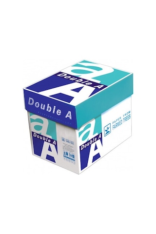 Double A Fotokopi Kağıdı A4 80 G 1 Koli 5 Paket 2500 Adet