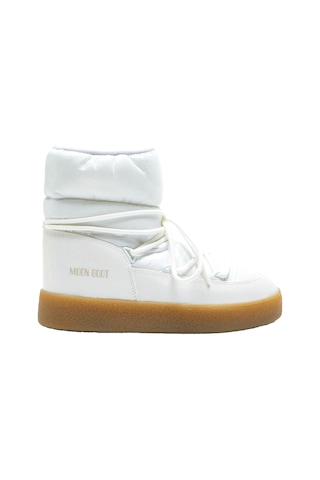 Moon Boot Ltrack Low Nylon Kadın Kar Botu Beyaz
