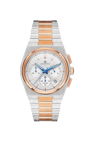 Momentus Men's Time Master Tm345t-02sr Gümüş - Rose Gold