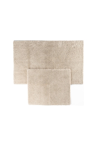 Soley Monolo %100 Doğal Pamuk 2'li Banyo Halısı Seti Çok Renkli