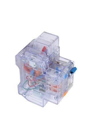 Moveevo Dz47le-63 1p+n C63 Ev Elektrik Sigortası, Şeffaf Akım Korumalı Anahtar, Ev Ve Ofis Tüketim Akımı Koruyucu, 0.03a Sızıntı Akımı, 0.1s Hızlı Kapanma