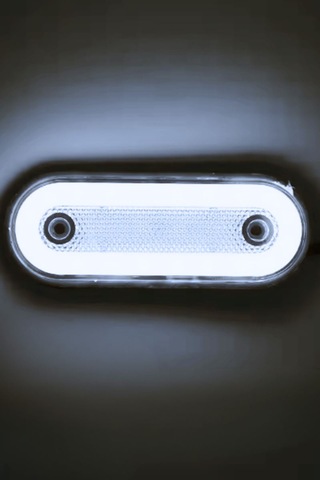 Beyaz Led Yan Pozisyon Lambası 12-24v Reflektörlü Park Lambası