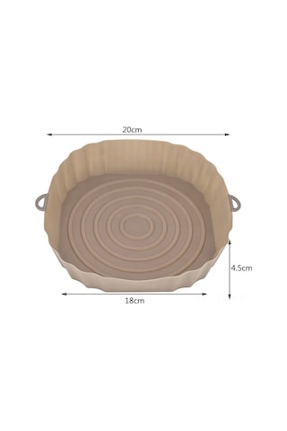Xindoker Yemek Kalitesi Silikon Fırın Tabanı - 7.8 İnç, Tekrarlı Kullanım, Yağ Ve Su Geçirmez, Hava Fırını, Mikrodalga, Fırın Uyumlu Diğer