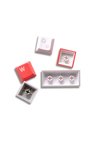 Cherry Double Shot Pbt Full Set Kırmızı Türkçe Keycap Set