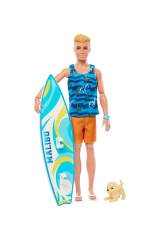 Barbie Ken Sörf Yapıyor Oyun Seti Hpt50