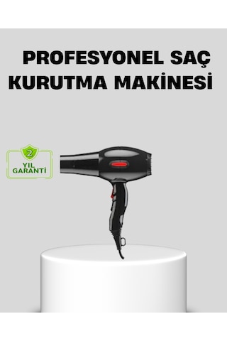 2200 Watt Profesyonel Saç Kurutma Makinesi Ac Motorlu Yüksek Perf