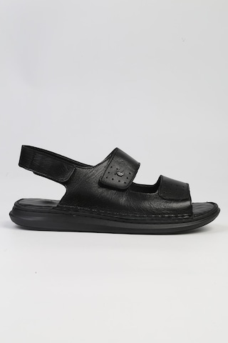 Pierre Cardin Pc-5112-3892 Siyah-erkek Sandalet Siyah