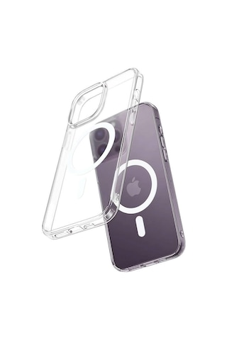 Mcdodo Pc-5331 Apple Uyumlu iPhone 15 Plus Magsafe Şeffaf Kılıf