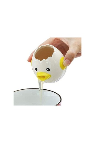 Küçük Mutfak Aleti Yumurta Ayırıcı Seramik Mutfak Eşyaları B Diğer