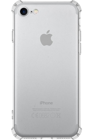 Apple Uyumlu iPhone SE 2020 Kapak Şeffaf Airbag Köşe Korumalı Antishock Silikon Kılıf