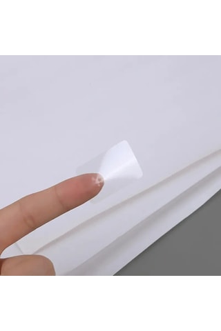 1000 Adet - 30mm X 20mm Pp Şeffaf Etiket - Ağız Kapatma Etiketi