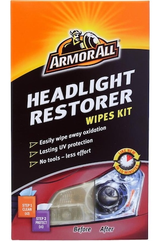 Armor All Puslu Araç Farı Yenileme Mendili 2'Li Set.