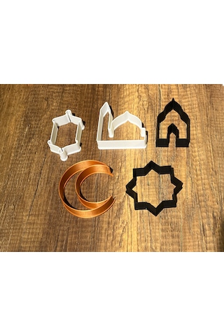 Ramazan Kurabiye Kalıbı, Kil, Oyun Hamuru Damga Ve Kesici