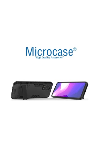 Xiaomi Mi 10 Lite Youth 5G Alfa Armor Standlı Perfect Koruma Kılıf