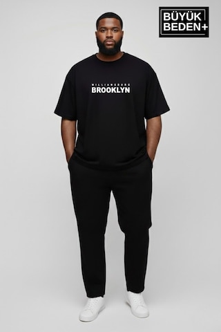 Superlife Erkek Büyük Beden Willamsburg Brooklyn Baskılı 3xl-6xl Bisiklet Yaka Tshırt Spr26bts510-16 Siyah Superlife Erkek Büyük Beden Willamsburg Brooklyn Baskılı 3xl-6xl Bisiklet Yaka Tshırt Spr26bts510-16 Siyah