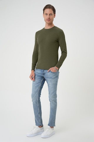 Efor Ts 887 Slim Fit Haki T-shirt Haki