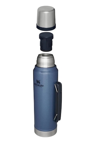 Stanley Legendary Klasik Vakumlu Paslanmaz Çelik Termos 1lt - Hammertone Lake Mavi