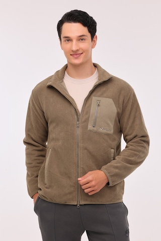 Lotto M-nıeve Teddy Jacket 4pr Haki Erkek Mont 000000000101887506 000000000101887506 Haki