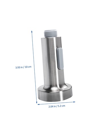 1 Adet Mutfak Lavabosu Aşağı Çekin Musluk Nozul Püskürtücü Fırçalanmış Su Musluk Duş Başlığı Kolay Yemek Yıkama Ve Yüzük İçin Fırçalı Nikel