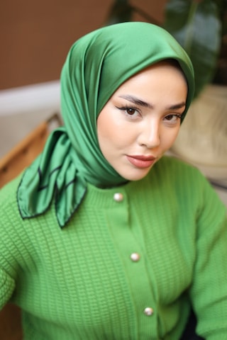 Silk Home Düz Micro Saten Eşarp 28010-14 Siyah