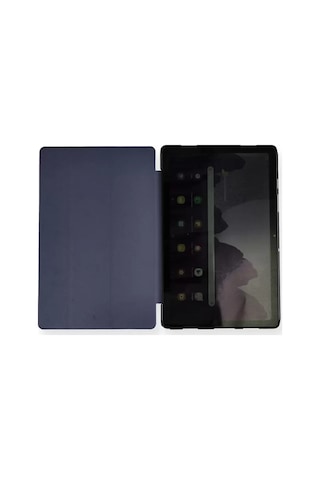 Samsung Galaxy Uyumlu T870 Tab S7 11 Kılıf Tablet Smart Kılıf - Lacivert -