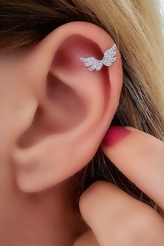 Melek Kanadı 316l Anti Alerjik Cerrahi Celik Helix Piercing