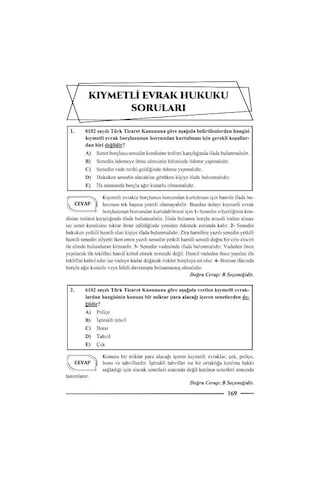 Hakimlik Ticaret Hukuku Soru Bankası 22. Baskı Monopol Yayınları