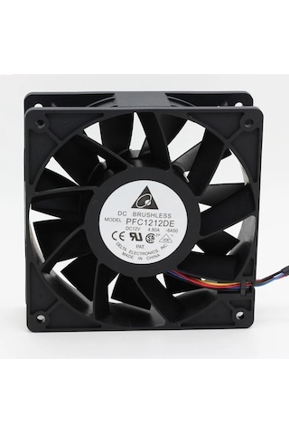 Delta Pfc1212De 12V 4.80A Soğutma Fanı Delta Pfc1212De 12V 4.80A Soğutma Fanı