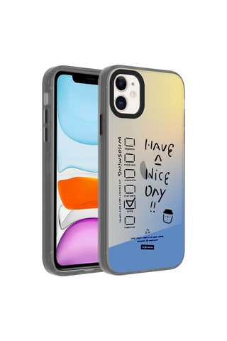 Apple Uyumlu iPhone 11 Kılıf Desenli Zore Dragon Sert Kapak Have