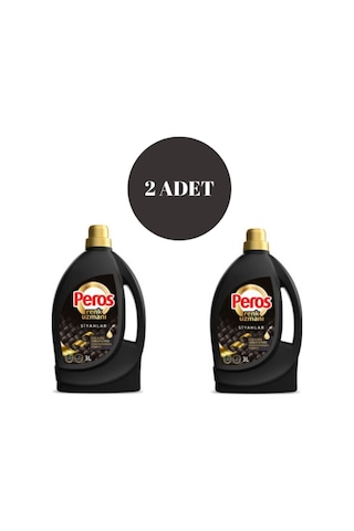 Peros Renk Uzmanı Kolajen Serum Etkisi Siyahlar için Sıvı Deterjan 2 x 3 L
