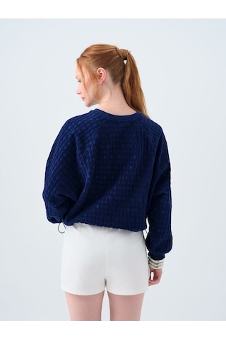 Loft Regular Fit Kadın Sweatshirt Lf2038512 Q1.v1 Lacivert