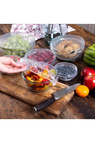 Buffer 100 Adet Tazeliği Koruyan Kullan At Tabak Bonesi