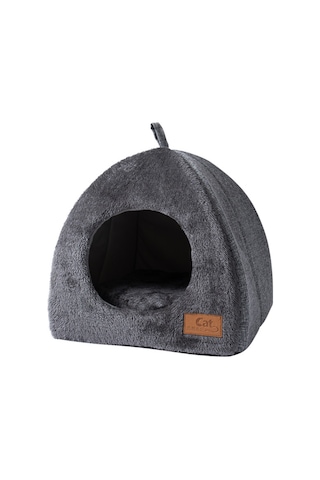 Geeroyoo Üçgen Kedi Yatağı Sıcak Kalın