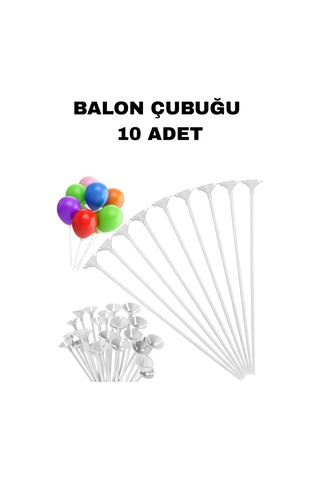 Balon Çubuğu 10 Adet Diğer