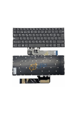 Lenovo Uyumlu Yoga 530-14arr, 530-14ıkb 81ek, 81fq Klavye Siyah Tr