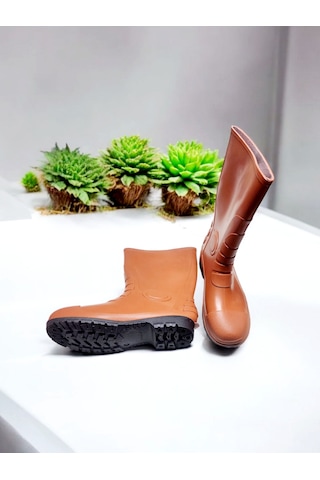 Kamp Balıkçılık Av Kısa Çizme Gk Kahve