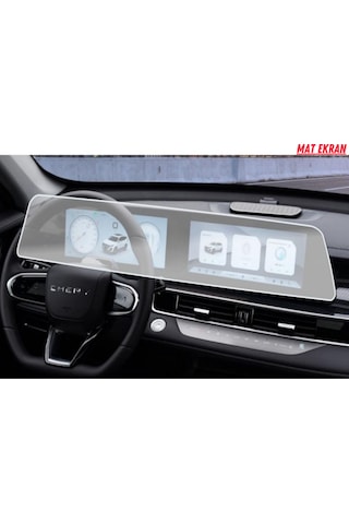 Chery Tıggo 8 Pro Max 2025 Dijital Gösterge Ve Multimedya Uyumlu Mat Ekran Koruyucu
