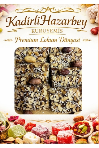 Kadirlihazarbey Yer Fıstıklı Susamlı Cezerye 500 Gr