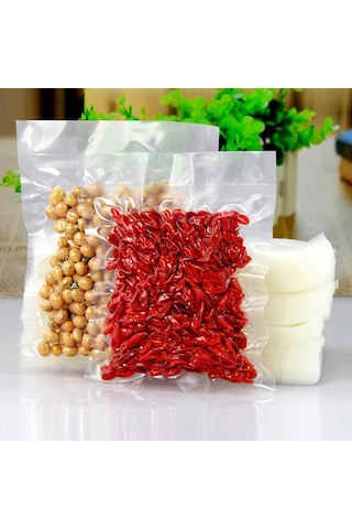 5 Kg Gıda Vakum Poşeti 120 Mikron Düz Vakum Poşeti 30X40 K-232