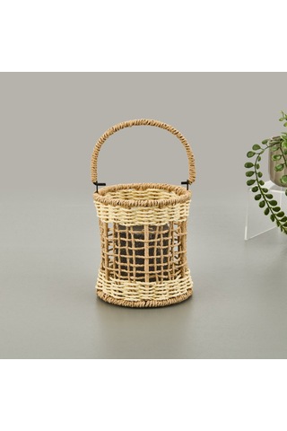 Deco Fuego Mumluk - Bej / Krem - 13x14 Cm Renkli