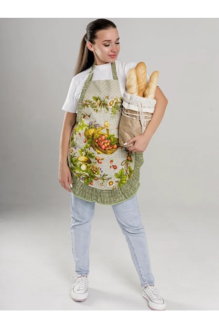Kuhna V Gorosek Kadın Mutfak Önlüğü 217351036 Yeşil