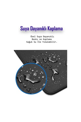 HELİXSUN Mouse Pad Büyük Boy Gaming Oyuncu Xl 70x30 Cm Neon-vende