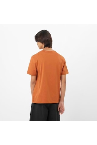 Salomon Salomon Logo Tee M Erkek T-shirt-29659 Turuncu