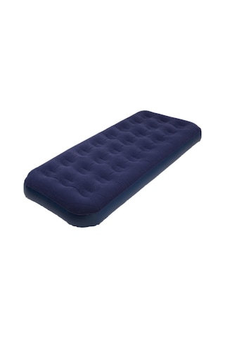 Summit Flocked Airbad 1 Kişilik Konforlu Şişme Yatak Mavi 191 x 73 x 22 CM Mavi